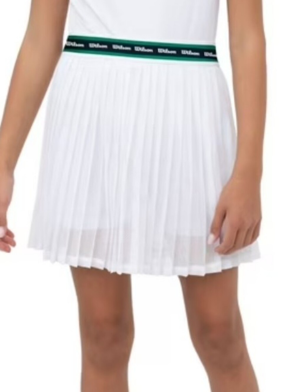 Wilson Girls Tennis Skort Skirt White XL